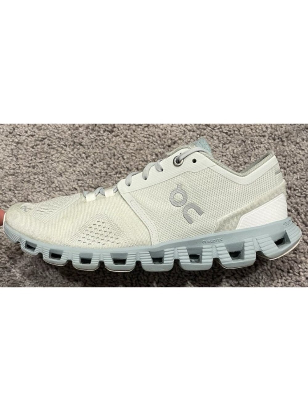 On Cloud X II Womens Size 10 Blue Athletic Running Shoes Sneakers 40.99036